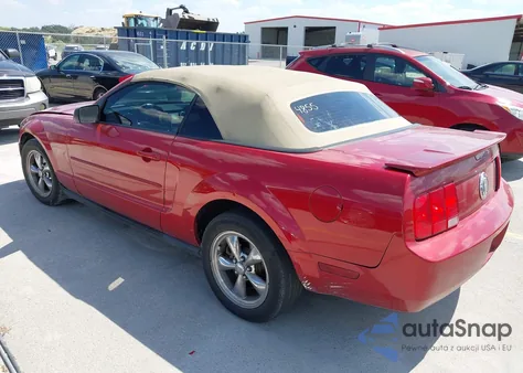 2008 Ford Mustang V6 Deluxe/V6 Premium из США, поврежденный, VIN 1ZVHT84N985204855